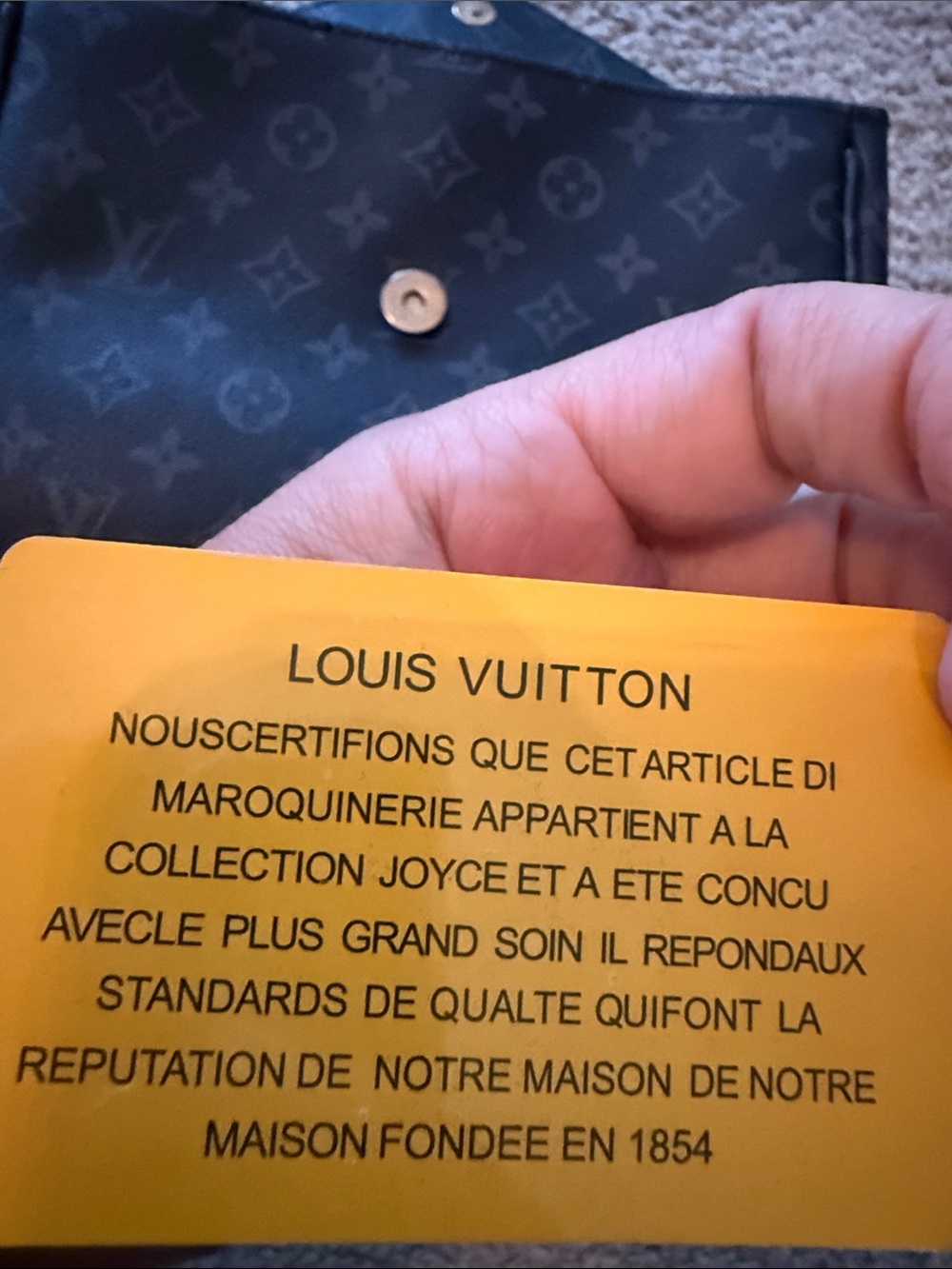 Louis Vuitton Black  Monogram Top-Handle Satchel with Gold LV Hardware - Picture 9 of 10